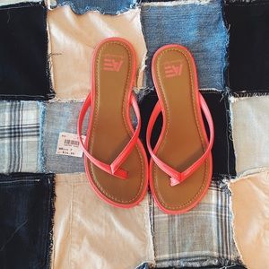 American Eagle Pink Flipflops